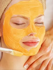 pumpkin facial mask